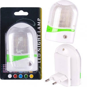 Нічничок з датчиком освітлення 1W 220V 8*6см KNZ, фото 1