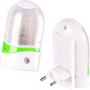 Нічничок з датчиком освітлення 1W 220V 8*6см KNZ, фото 2