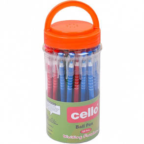 Ручка масляна Cello CL-168 синя KNZ, фото 3