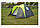Намет тримісний двошаровий з тамбуром GreenCamp 1011-2, на 2 входи, фото 3