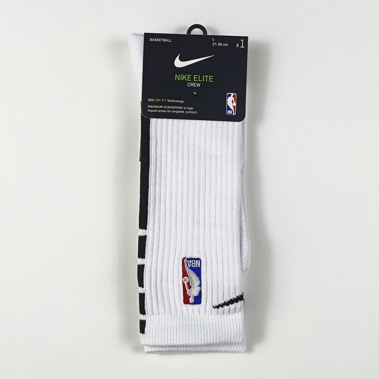 Шкарпетки NIKE U NK ELITE CREW — NBA SX7587-100 баскетбольні шкарпетки