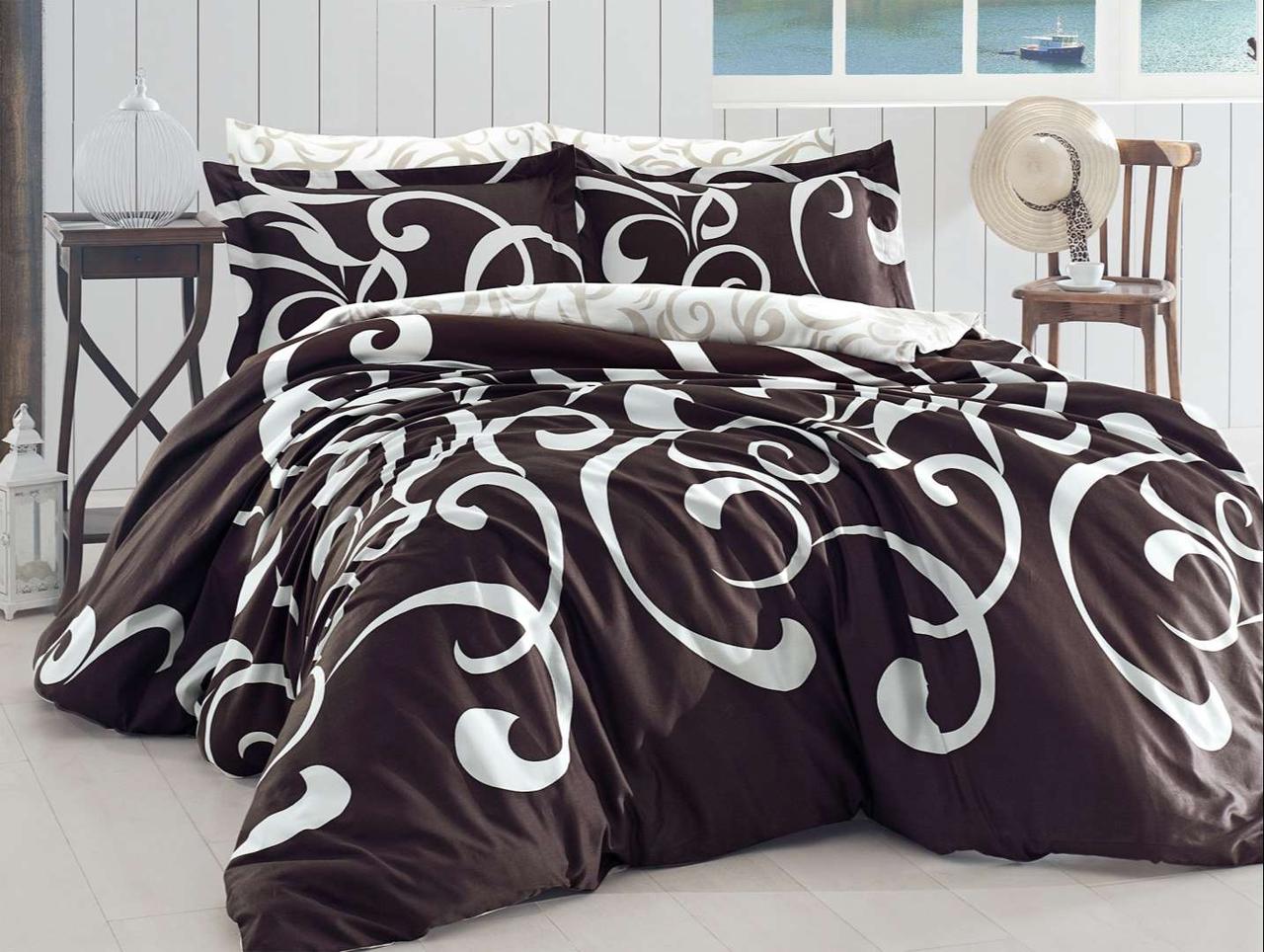 Постільна Білизна First Choice Cotton Ruya Brown