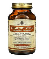 Комплекс ферментів і ензимів солгар Comfort Zone Digestive Complex 90 капсул