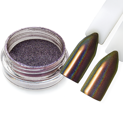 Дзеркальна втирка, пудра Голограмная Павич №2 2 г, фото 1