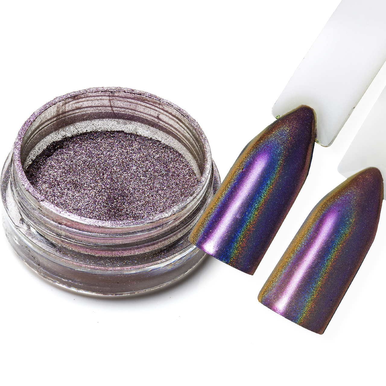 Дзеркальна втирка, пудра Голограмная Павич №4 2 р