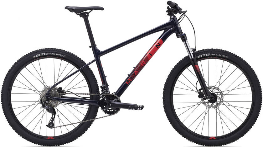 Велосипед Marin BOBCAT TRAIL 4 рама - M 2021 29" Gloss Blue/Red/Dark Red, фото 1