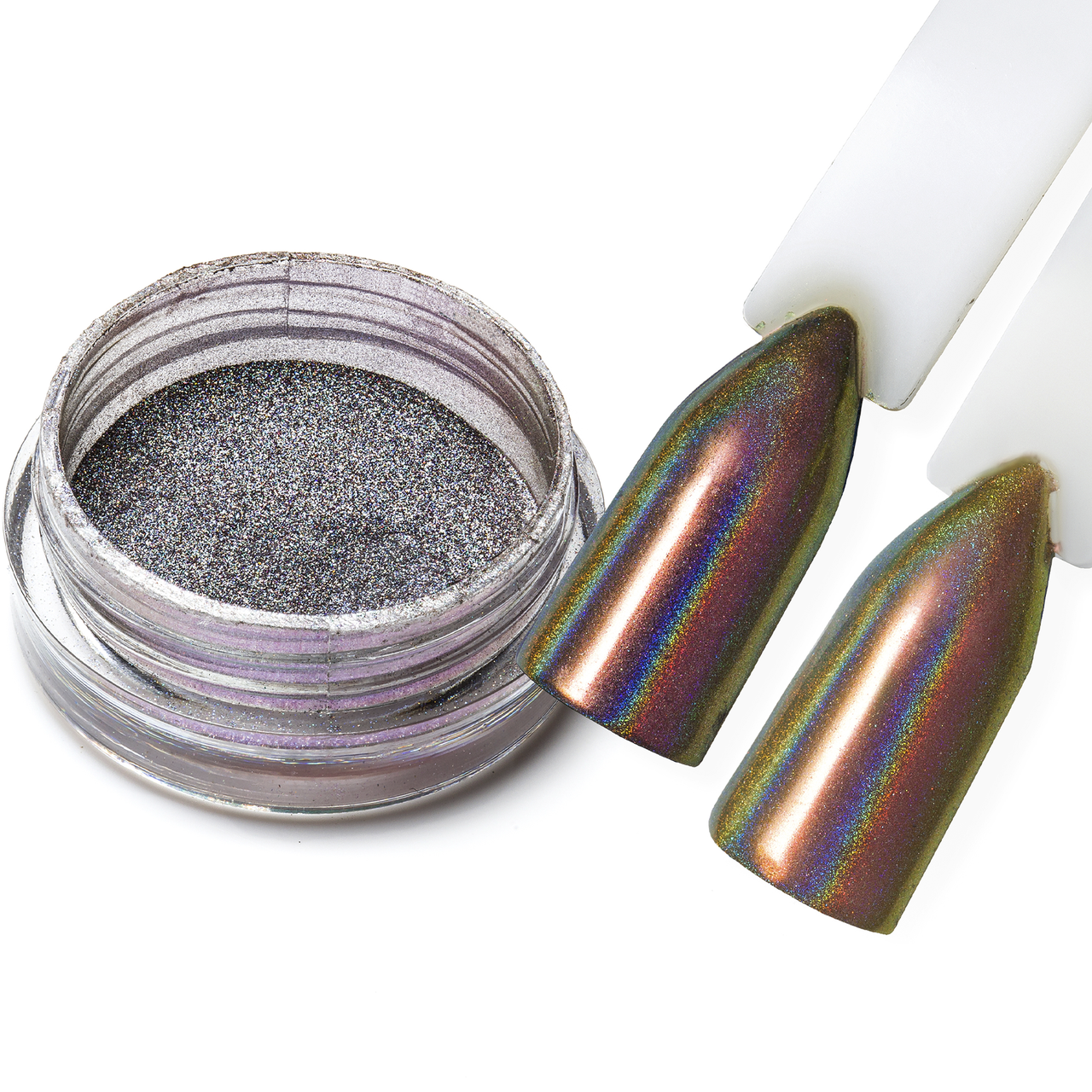 Дзеркальна втирка, пудра Голограмная Павич №5 2 р