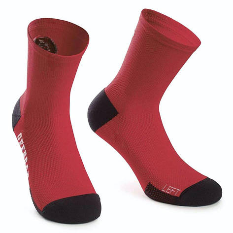 Шкарпетки ASSOS XC Socks Rodo Red, 0/35-38, фото 2