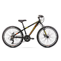 Велосипед ROMET Rambler Dirt 24 чорно-помаранчевий 12 S