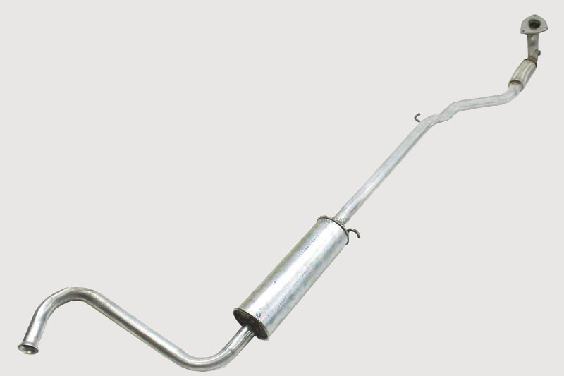 Резонатор Ланос, Сенс Євро-3 (під хомут седан) (293-047) BOSAL.Оригінал. Нержавіюча сталь. Посилений /Босал/