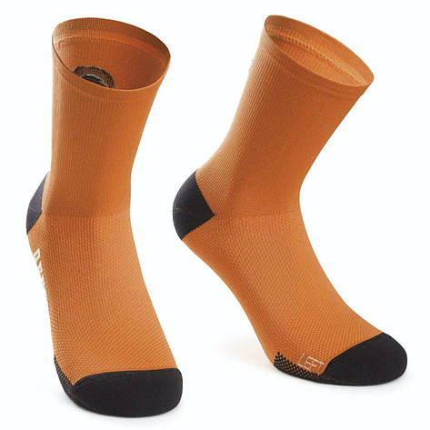 Шкарпетки ASSOS XC Socks Open Orange, 0/36-39, фото 2