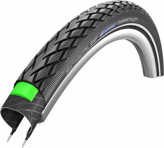 Покришка Schwalbe 26x1.75 (47-559) MARATHON HS420 Green Guard B+RT EC, 67EPI 31B, фото 1
