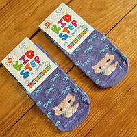 Шкарпетки для дівчинки "Кішечка", розмір 10/6-12 міс., колір ліловий