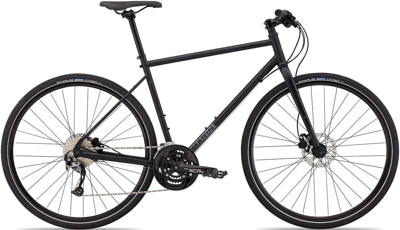 Велосипед Marin MUIRWOODS рама - M 2021 29" Satin Black/Gloss Reflective Black
