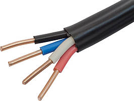 Кабель силовий ВВГ 4×4 мм² жорсткий з мідними жилами, Одескабель