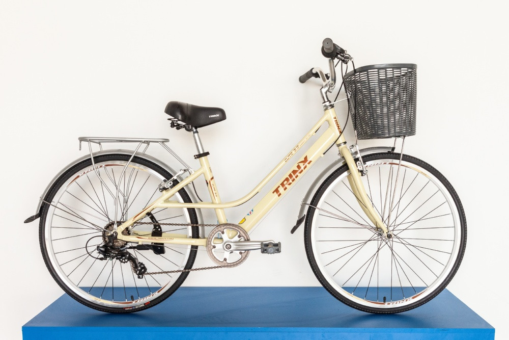 Велосипед TRINX Cute 3.0 26"х15" Yellow-Brown