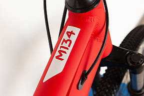 Велосипед TRINX M134 24"x11" Matt-Red-White-Red, фото 2