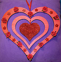 Подарунок на день Закоханих, день народження Підвіска "Серце"
