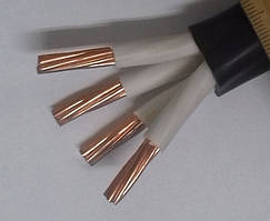 Кабель силовий мідний моноліт ВВГнгд 4x25 ЗЗКМ