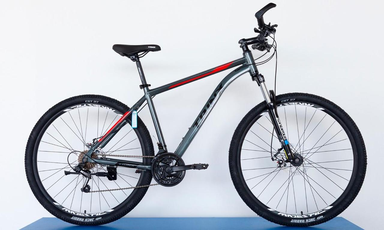 Велосипед TRINX M116 Expert Pro 29"х17" Grey-Black-Red