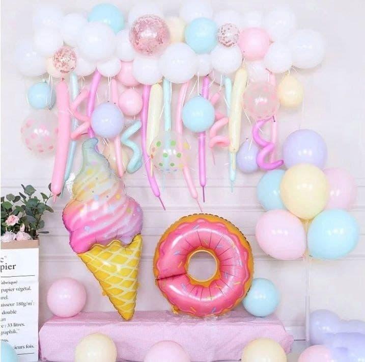 Фотозона з кульок СОЛОДКИЙ ЛІД | Для дівчинки