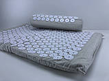 Масажний килим акупунктурний з подушкою для спини (серий), фото 2