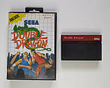 Double Dragon Sega Master System 8-bit cartridge (оригинал) PAL, фото 2