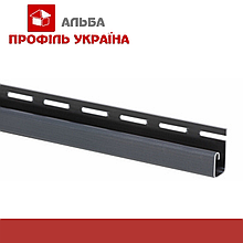 Айдахо - карнизна підшивка - J-планка ГРАФІТОВА Айдахо 3,05 М