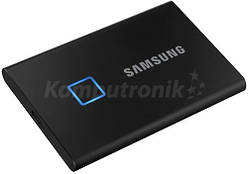 Диск зовнішній Samsung Portable SSD T7 Touch 1TB black