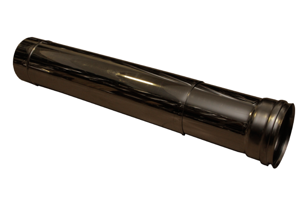 Труба-подовжувач 0,5-1 м Ø 140 нержавіюча сталь 0,5 мм