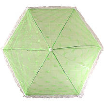 Сітка парасолька на стіл для захисту їжі від мух та ос 60х60 см салатовий, фото 4