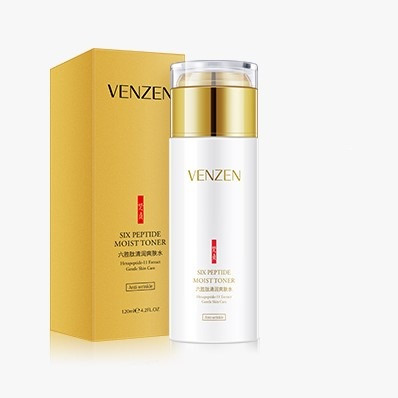 Тонер із пептидами для обличчя Venzen Six Peptide Moist Toner, 120мл