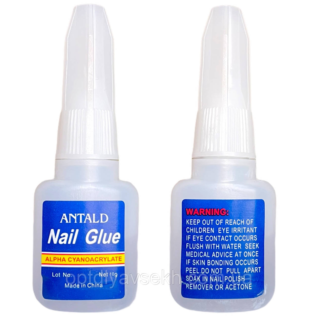 Клей для накладних нігтів (тіпсів) ANTALD Nail Glue, 10 г.