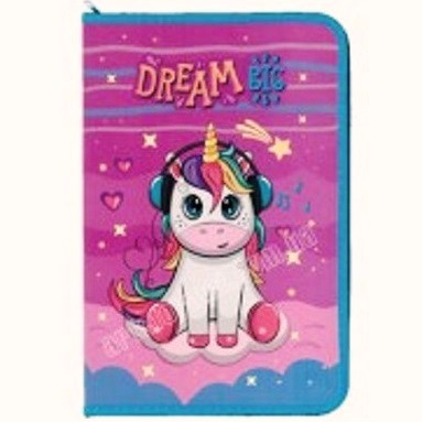 Папка для праці А4 на блискавці "Dream Big" 14017