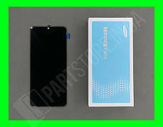 Дисплей Samsung A022 Black A02 2021 (GH81-25250A) сервісний оригінал (без рамки)