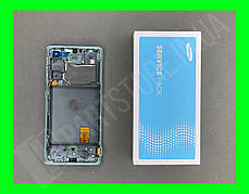 Дисплей Samsung G780 Green S20 FE (GH82-24220D) сервісний оригінал у зборі з рамкою
