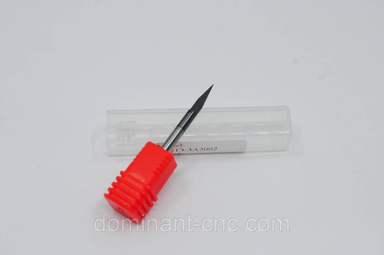 Гравер з прямою полкою 3,175*0,2*45 град AA Nano