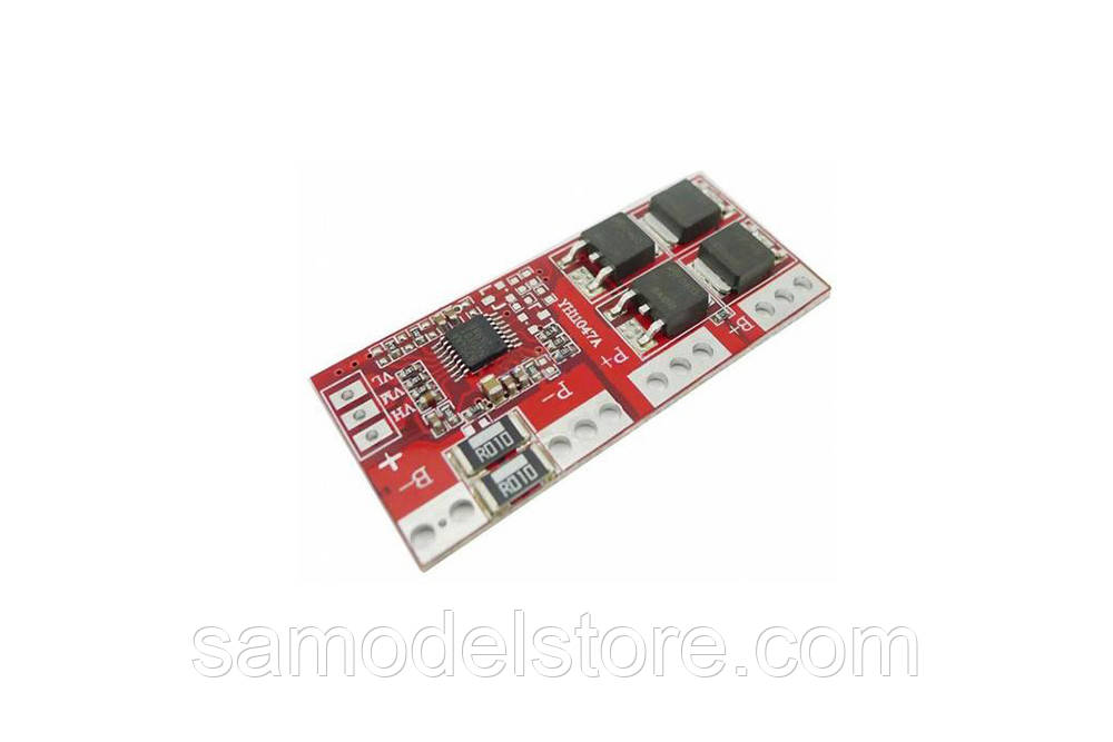 Контролер для заряджання 4х 16,7В li-on акумуляторів 5х2,2 см., фото 1