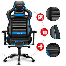 Fotel Gamingowy HUZARO FORCE 8.2 Blue, фото 3