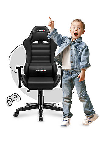 Крісло геймерське дитяче HUZARO RANGER 6.0 Black, фото 1
