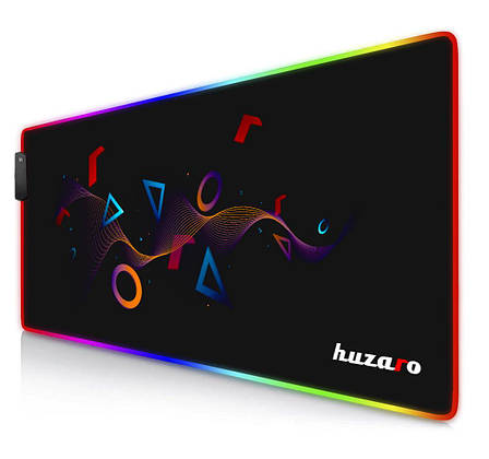 Геймерський килимок Huzaro RGB Design, фото 1