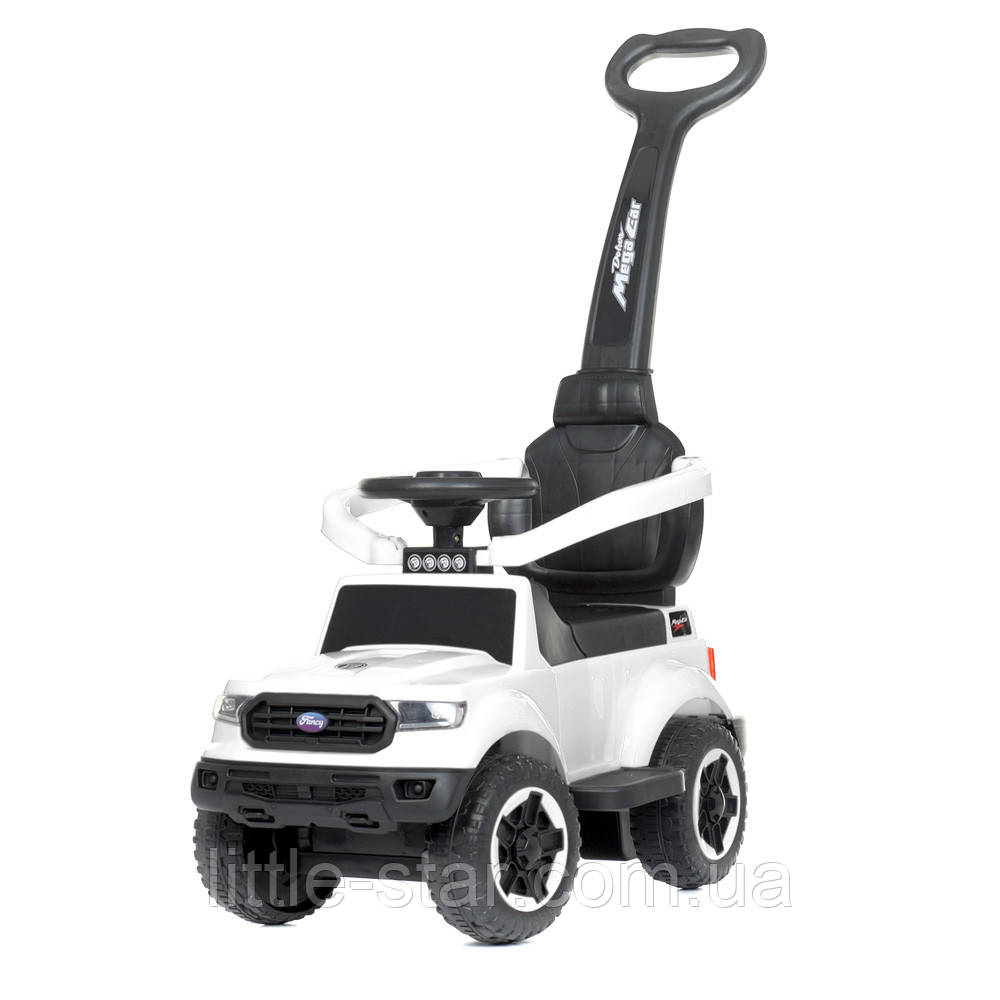 Дитяча каталка толокар Bambi M 4564-1 Jeep, білий