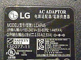 Оригінальний блок живлення ( мережевий адаптер) LG LCAP45 для телевізорів і моніторів фірми LG 22"-32", фото 5