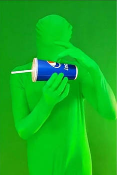 Зелений костюм хромакей 165-175см (Green Greеnsсrеen Chromakey ) CB-L для кеинга, постпродакшина