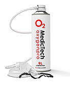 Кисневий балон з маскою Oxygen MedicTech 99,5%, 9 л ( Кисень для дихання ) , Польща
