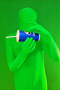 Зелений костюм хромакей 175-185см (Green Greеnsсrеen Chromakey ) CB-XL для кеинга, постпродакшина, фото 4