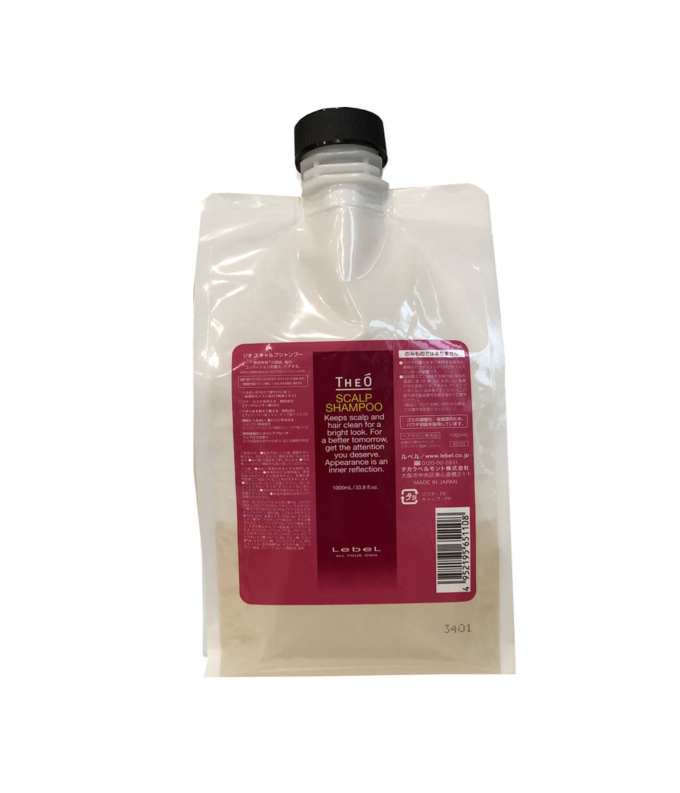 Шампунь для волосся Lebel Theo Scalp Shampoo, 1000 мл