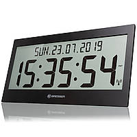 Годинники настінні Bresser Jumbo LCD Black (7001802CM3000)