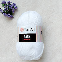 YarnArt Baby/ Беби 501 белый