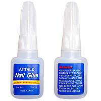 Клей Nail Glue для накладных ногтей, страз и различного декора, 10g.